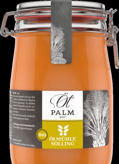 Rotes Bio Palmöl - Gesundes im Glas mit gutem Gewissen geniessen